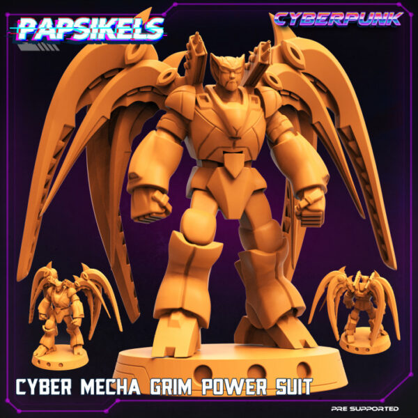 CYBER MECHA GRIM POWER resinarmies.com papsikels