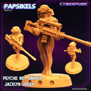 PSYCHO NET SNIPER JACKLYN JOSEH resonarmies.com papsikels 3dprint