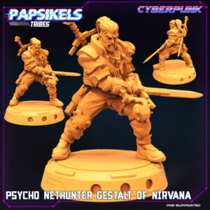 PSYCHO NETHUNTERS GESTALT OF NIRVANA resinarmies.com papsikels 3dprinted