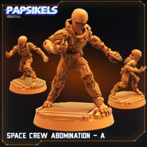 SPACE CREW ABOMINATION - A resinarmies.com papsikels 3dprint