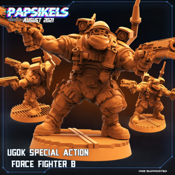 UGOK COLONIAL VANGUARD MARINES TEAM LEADER SEREANT EDDIE REKESTAS