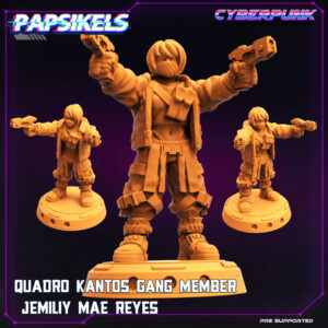 QUADRO KANTOS GANG MEMBER JEMILIY MAE_REYES resinarmies.com papsikels 3dprint