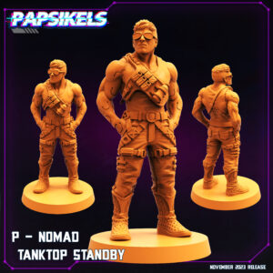 CYBERPUNK_MALE_P_NOMAD_TANKTOP_STANDBY_resinarmies.com_papsikels_3dprinted_army_miniature