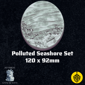 Polluted Seashore Set - 120x92mm base