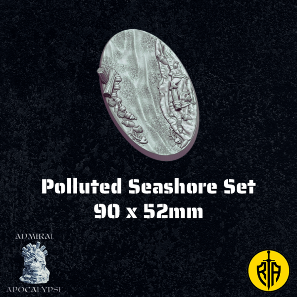 Polluted Seashore Set - 90 x 52mm base