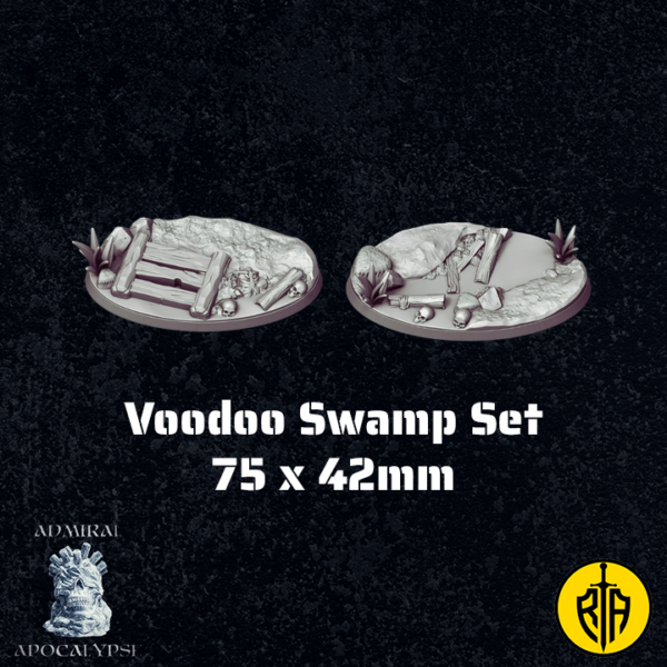 Voodoo Swamp Set - X2 75x42mm bases