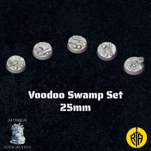 Voodoo Swamp Set - X5 25mm bases