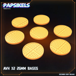 AVH_X1_BASES_25MM_papsikels_miniatures_resinarmies.com_3dprinted_miniatures_store_resin_minis