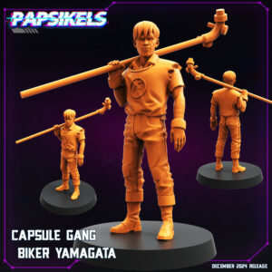 CAPSULE_GANG_BIKER_YAMAGATA_papsikels_miniatures_resinarmies.com_3dprinted_miniatures_store_resin_minis