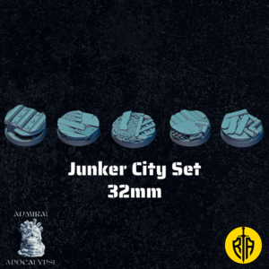 Junker City Set - 32mm baseAdmiral_Apocalipse_bases_resinarmies.com_3dprinted_miniatures_store_resin_mini