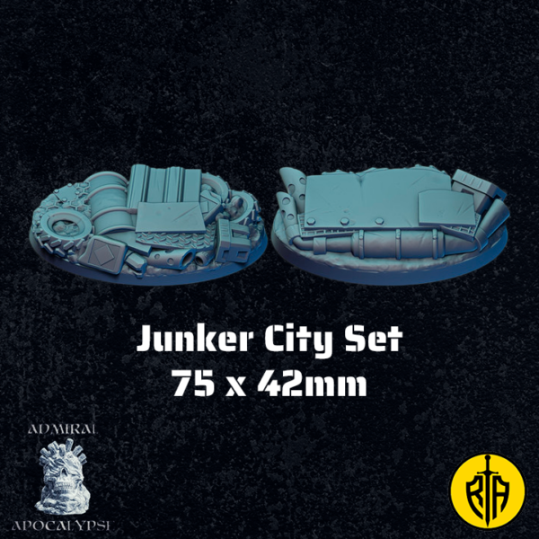 Junker City Set - 75x42mm base