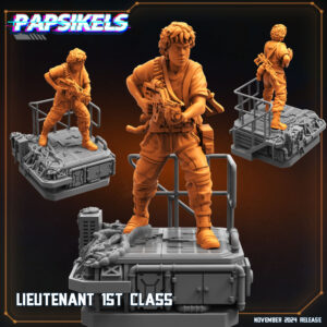 LIEUTENANT_1ST_CLASS_papsikels_miniatures_resinarmies.com_3dprinted_miniatures_store_resin_minis