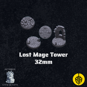 Lost Mage Tower 32mm_Admiral_Apocalypse_resinarmies.com_3dprinted_miniatures_store_resin_minis