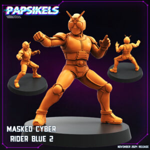 MASKED_CYBER_RIDER_BLUE_2_papsikels_miniatures_resinarmies.com_3dprinted_miniatures_store_resin_minis