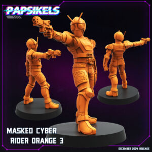 MASKED_CYBER_RIDER_ORANGE_3_papsikels_miniatures_resinarmies.com_3dprinted_miniatures_store_resin_minis