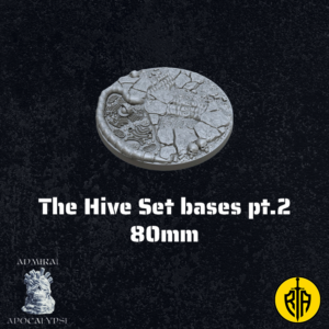 The Hive Set Bases pt.2 80mm_Admiral_Apocalypse_resinarmies.com_3dprinted_miniatures_store_resin_minis