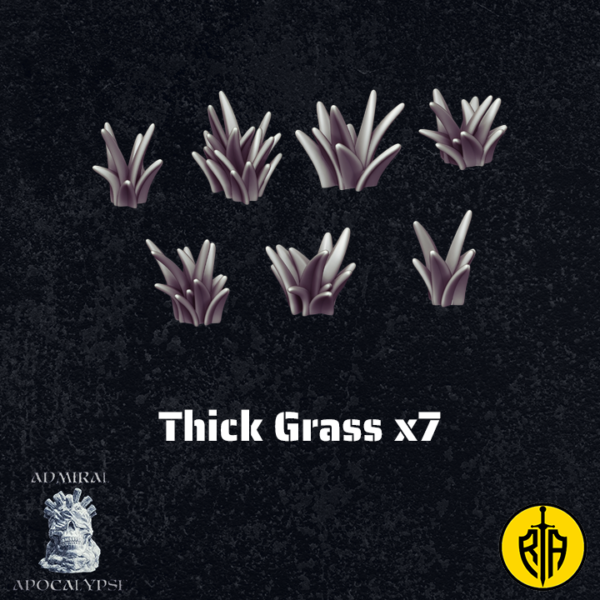 Thick Grass x7_Admiral_Apocalypse_resinarmies.com_3dprinted_miniatures_store_resin_minis