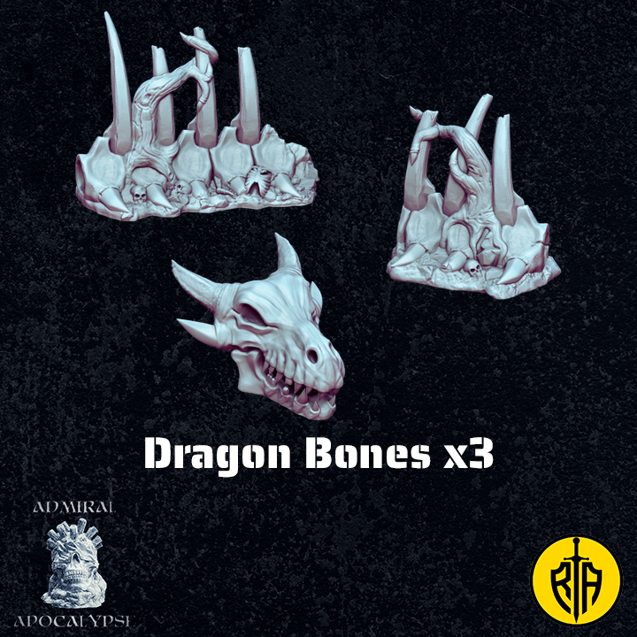 dragon bones x3
