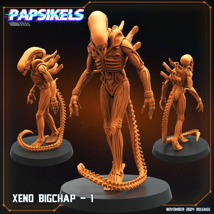 720X720-XENO_BIGCHAP_1_papsikels_miniatures_resinarmies.com_3dprinted_miniatures_store_resin_minis
