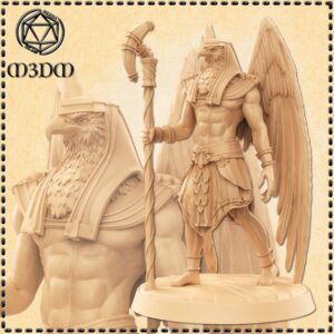 720X720-Horus with Wings Vault_m3dm_resinarmies.com_3dprinted_miniatures_store_resin_mini