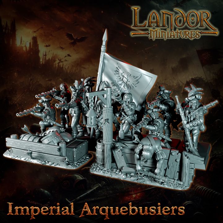 720X720-Imperial Arquebusiers 2_landor_resinarmies.com_3dprinted_miniatures_store_resin_minis
