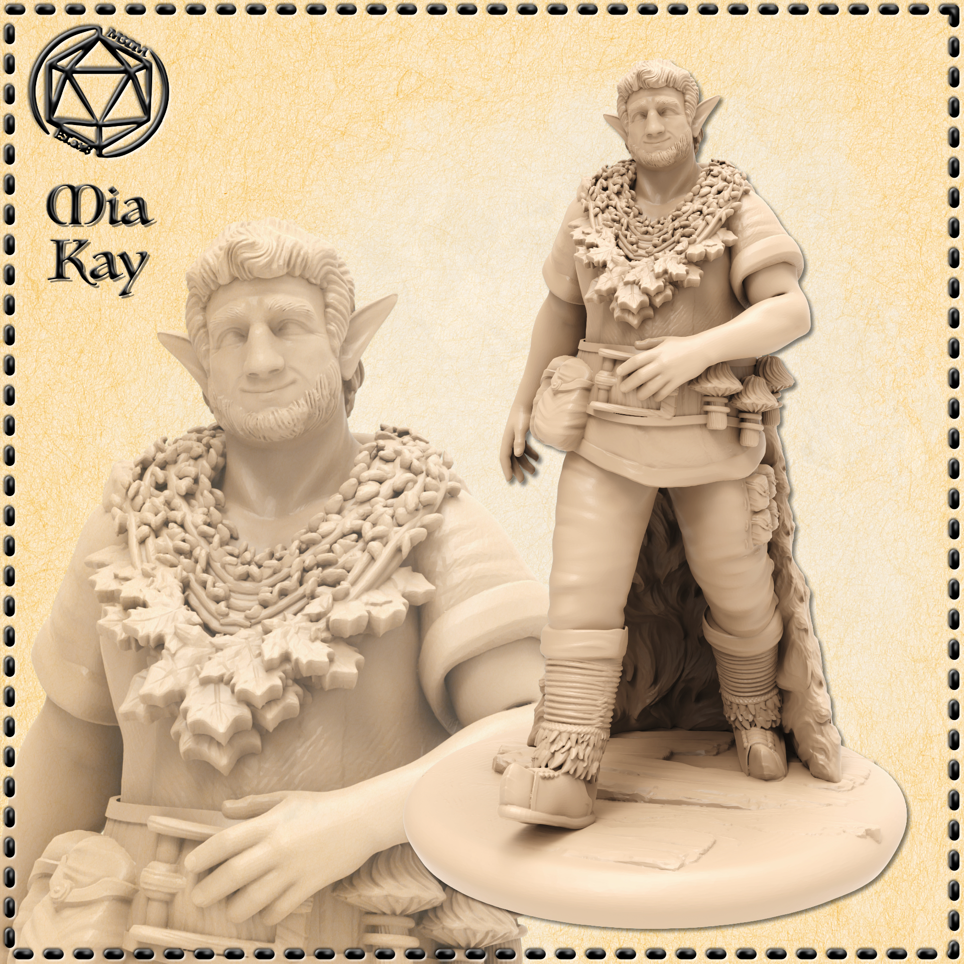 Firbolg Herbalist_m3dm_resinarmies.com_3dprinted_miniatures_store_resin_mini