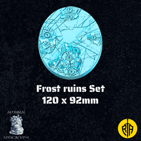 Frost Ruins Set - 120x92mm base_Admiral_Apocalypse_resinarmies.com_3dprinted_miniatures_store_resin_minis