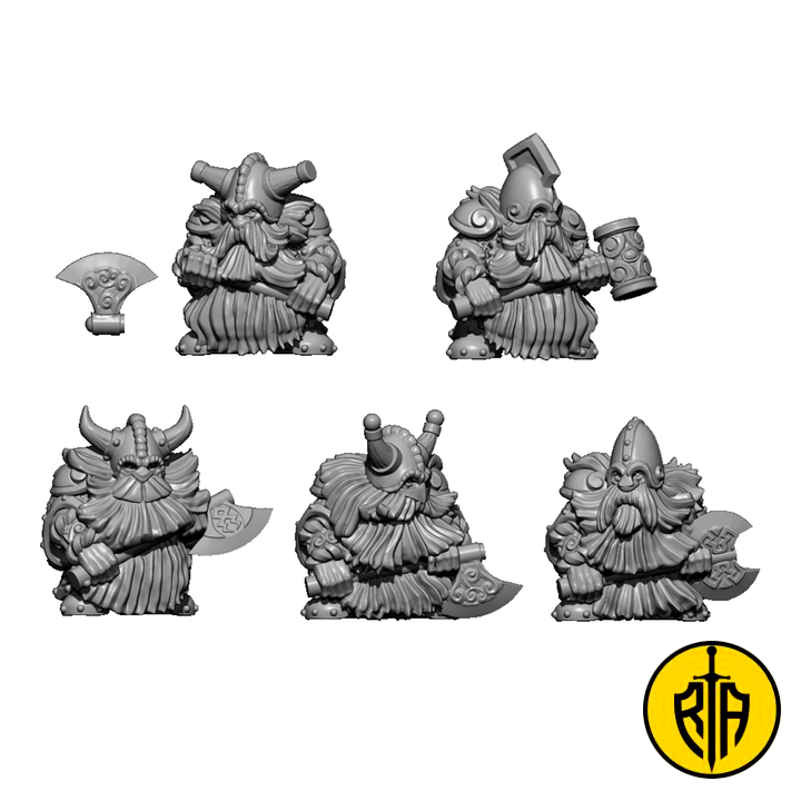 White beards 5_MOM_Miniatures_resinarmies.com_3dprinted_miniatures_store_resin_minis