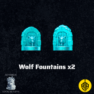 Wolf Fountains x2_Admiral_Apocalypse_resinarmies.com_3dprinted_miniatures_store_resin_minis