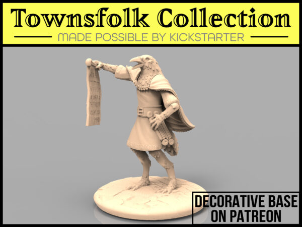 birdfolk-town-crier-01_m3dm_resinarmies.com_3dprinted_miniatures_store_resin_mini