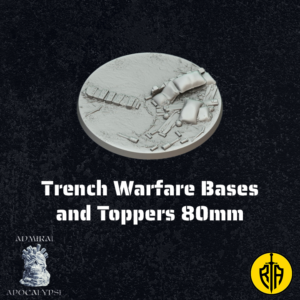 trench warfare bases and toppers 80mm_Admiral_Apocalypse_resinarmies.com_3dprinted_miniatures_store_resin_minis