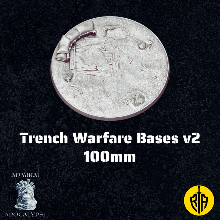 trench warfare bases v2 100mm_Admiral_Apocalypse_resinarmies.com_3dprinted_miniatures_store_resin_minis