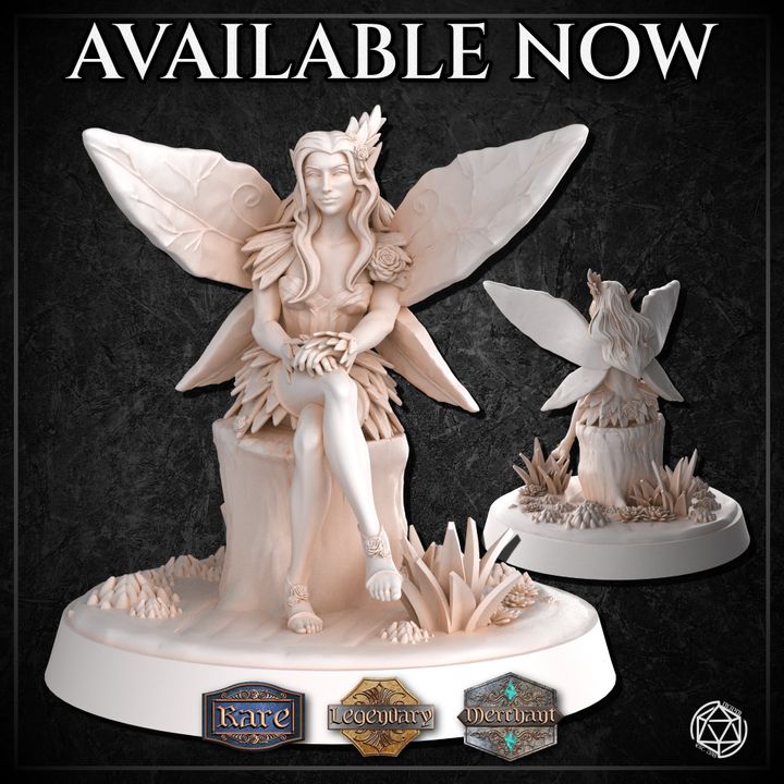 720X720-Garden Fairy Casual Vault2_m3dm_resinarmies.com_3dprinted_miniatures_store_resin_mini