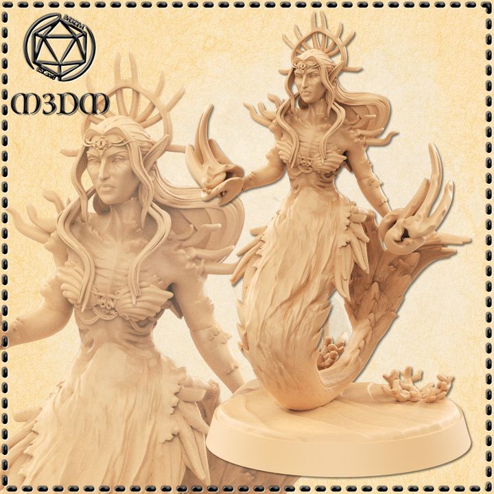 720X720-Cursed Mermaid Vault1_m3dm_resinarmies.com_3dprinted_miniatures_store_resin_mini