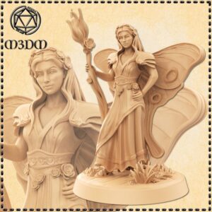 720X720-Fairy Druid (Casual) Vault1_m3dm_resinarmies.com_3dprinted_miniatures_store_resin_mini
