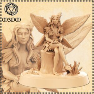 720X720-Garden Fairy Casual Vault_m3dm_resinarmies.com_3dprinted_miniatures_store_resin_mini