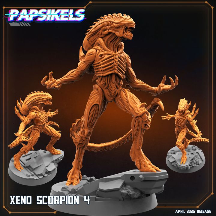 720X720-XENO_SCORPION_4_papsikels_miniatures_resinarmies.com_3dprinted_miniatures_store_resin_minis